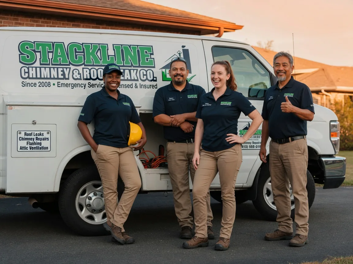 Chimney flashing repair company in Miller Place, NY